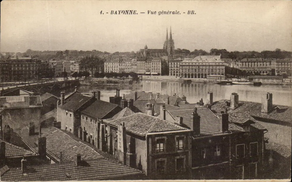 Bayonne — Vue générale — BR. - Frente