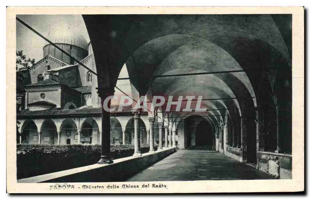 Padova - Chiostro della Chiesa del Santo - Frente