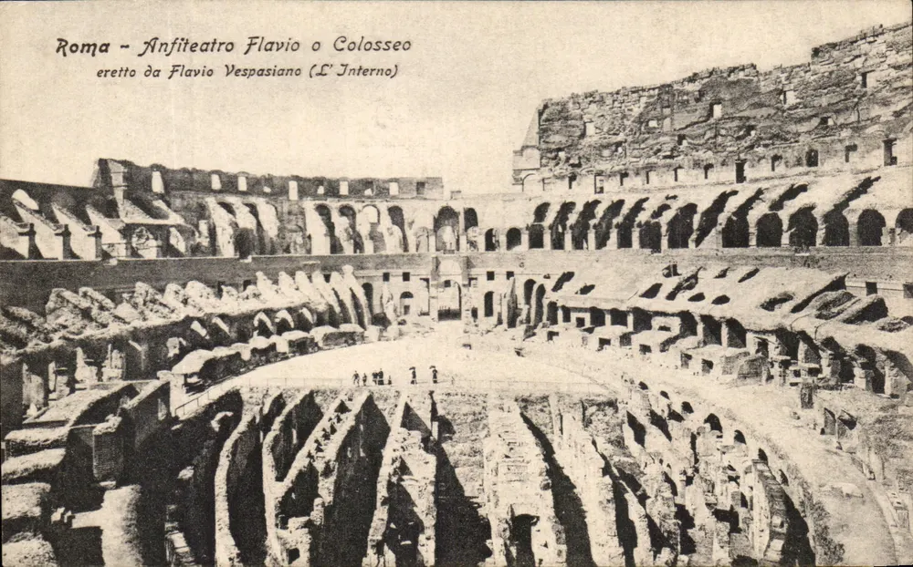 Rom — Flavier Amphitheater oder Kolosseum — Verlag E. Richter, n°70 - Vorderseite