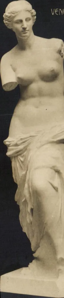 Vênus de Milo — estátua clássica — editor desconhecido, número de série não visível - Frente
