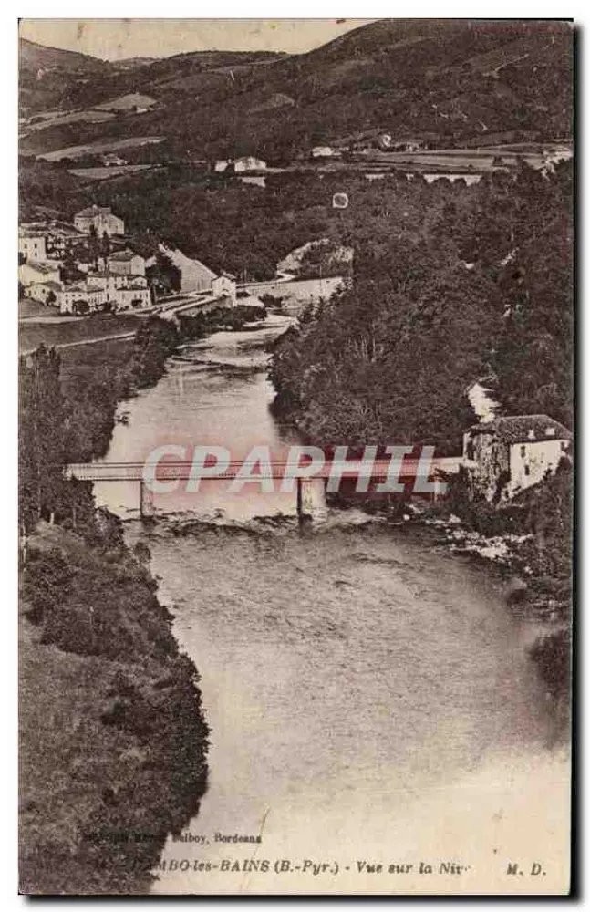 Dombes-les-Bains (B.-Pyr.) — Vista della Nive — M. D. - Recto