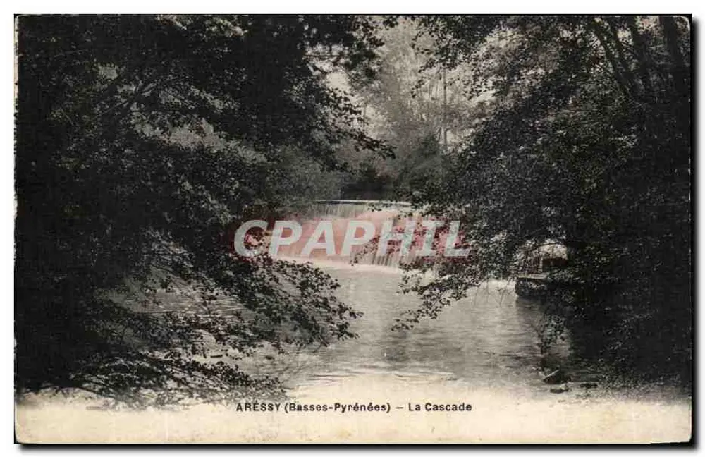 Aréssy (Basses-Pyrénées) — A Cascata - Frente