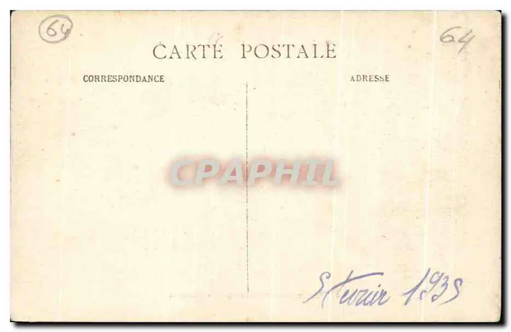 Aréssy (Basses-Pyrénées) — A Cascata - Verso