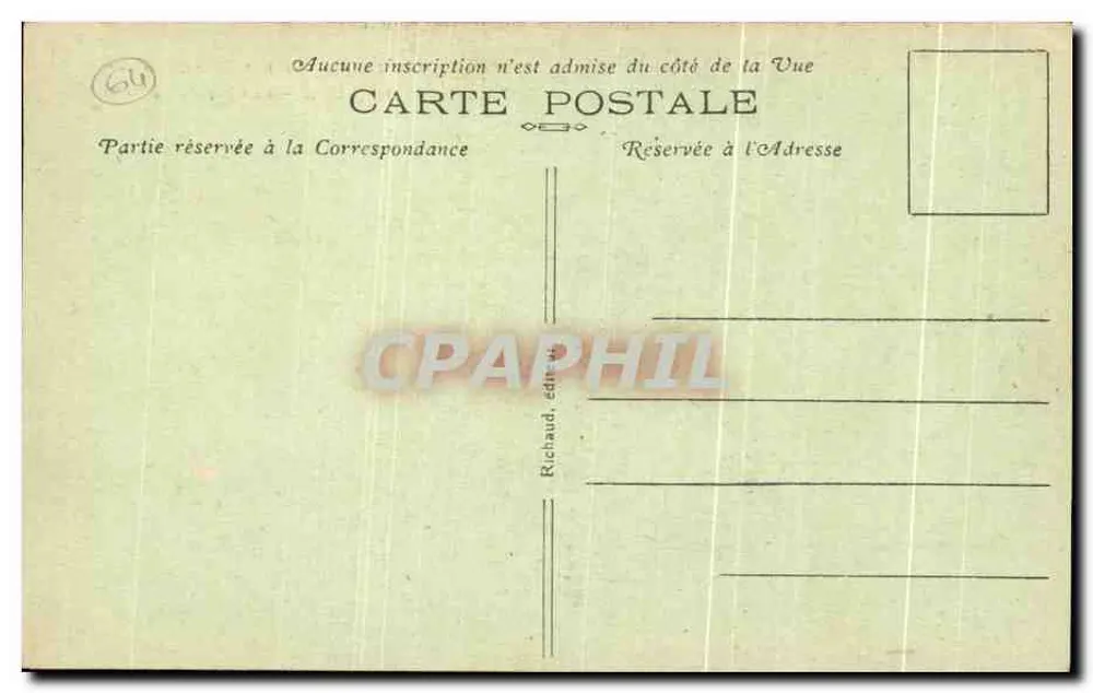Barcelonnette — Der Hut des Gendarmen — Die malerischen Alpen, Nr. 23 - Rückseite