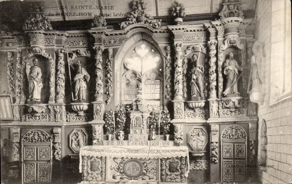 Seitenaltar der Kapelle Sainte-Marie du Menez-Hom — Verlag Villard, Nummer 236 - Vorderseite
