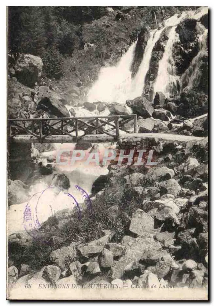Arredores de Lauterets — Cachoeira de Lulbur — Editor L.1, n°68 - Frente