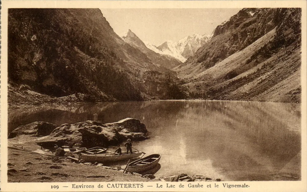 Umgebung von CAUTERETS — See Gaube und der Vignemale - Vorderseite