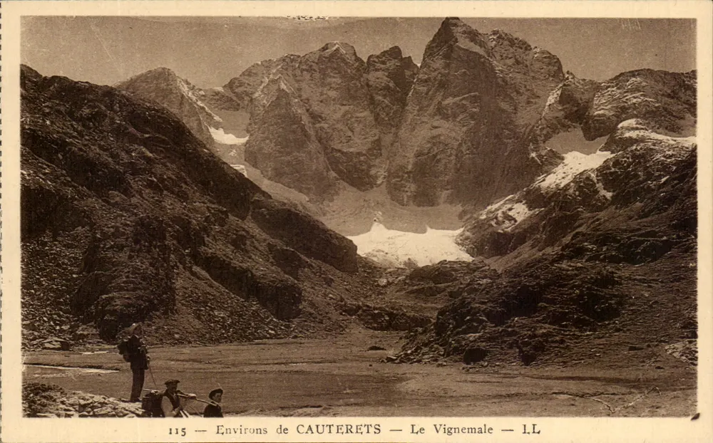 Arredores de CAUTERETS — O Vignemale — LL — n°115 - Frente