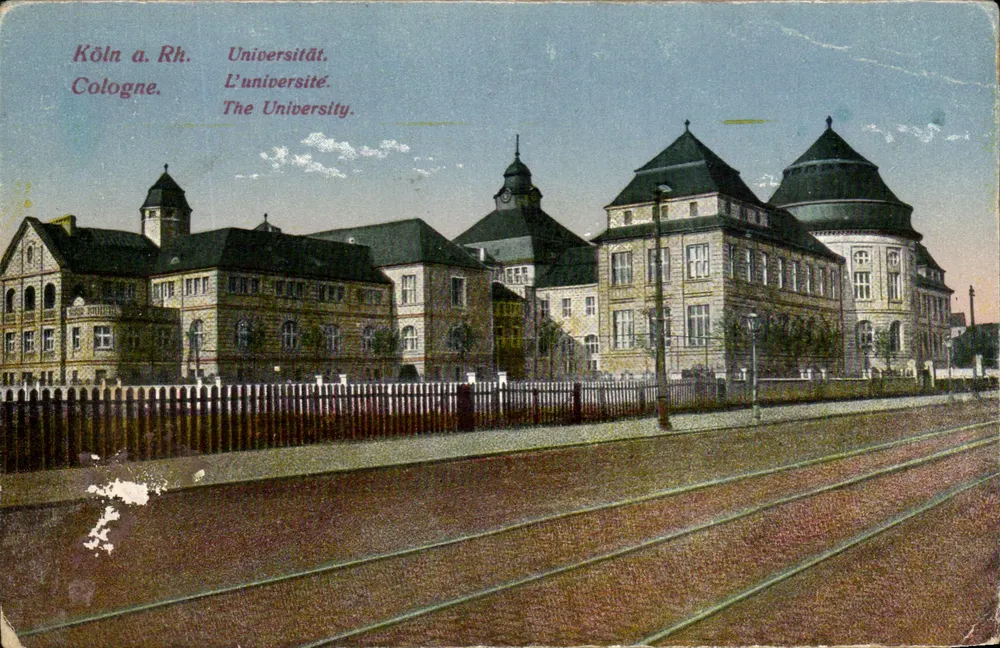 Köln a. Rh. — L'université — éditeur : KÖRER BRIEFTHEK - Vorderseite