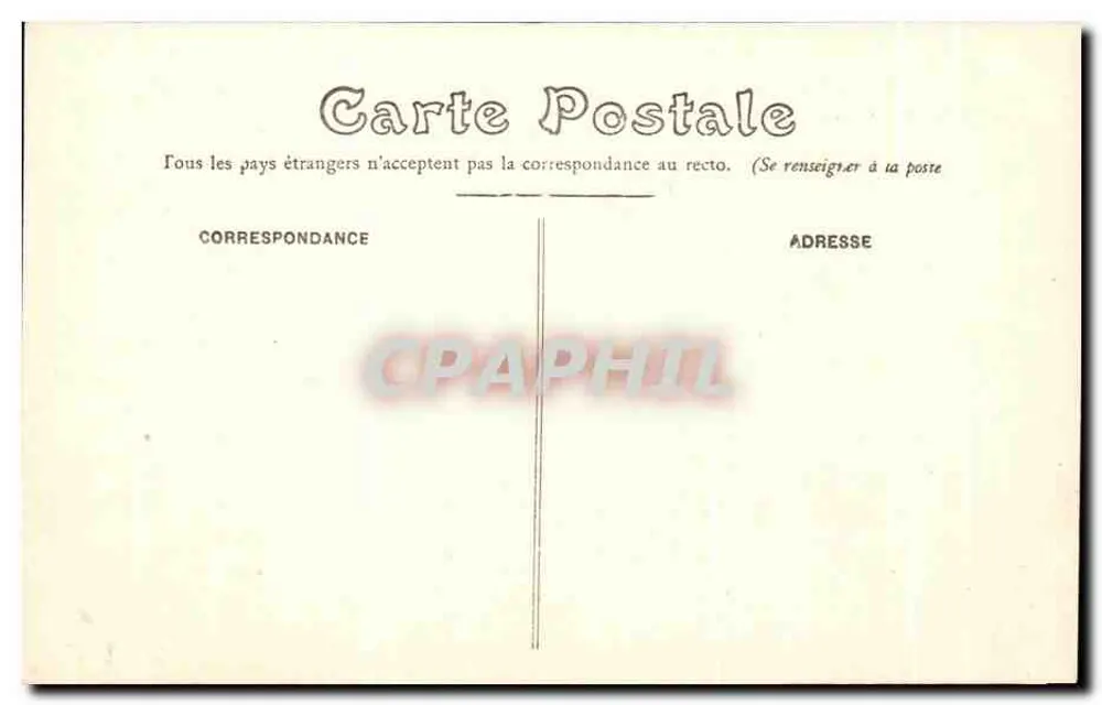 Chartres, Die Kathedrale aus der Sicht der Place du Châtelet — NG 7 — Verleger: Gesellschaft der Postkarten - Rückseite