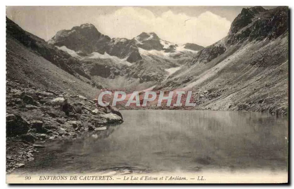 Umgebung von Cauterets — See Estom und Ardièn — LL - Vorderseite