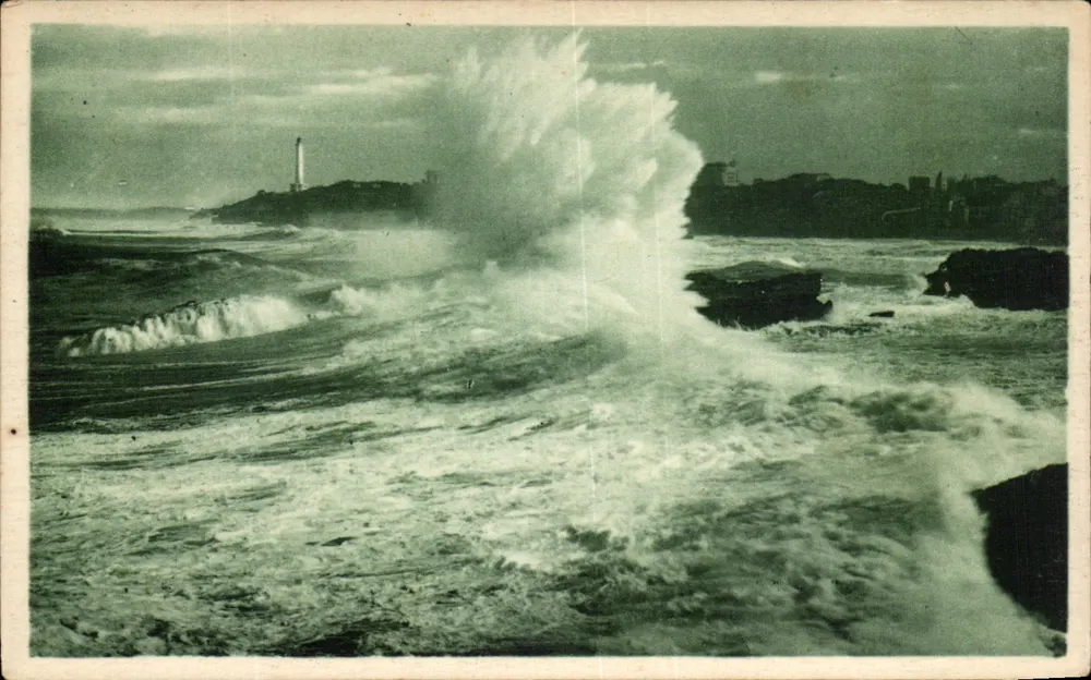 Biarritz — Grande Mar — Bloc frères, Bordeaux - Frente
