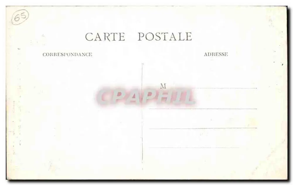 Cauterets — Gruta de Mauhourat — Edit. A. Ducassé, Cauterets - Verso