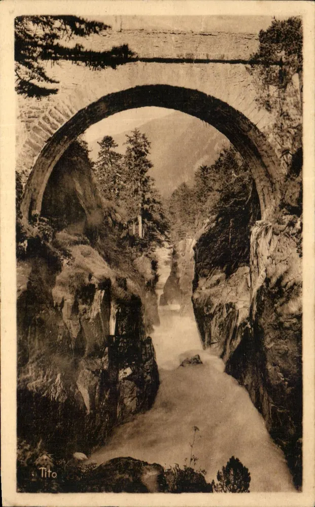 Pont d'Espagne — Gouter du Pont d'Espagne — Tito - Vorderseite