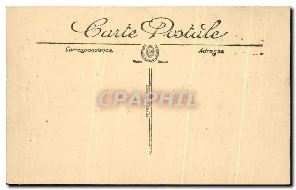 Biarritz — Costa Basca — Rochas Ilbaritz — LL - Verso
