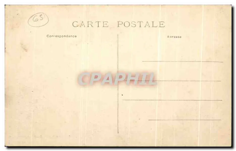 Bagnères-de-Bigorre — O Bédat — Livraria S. J. em Bagnères-de-Bigorre - Verso