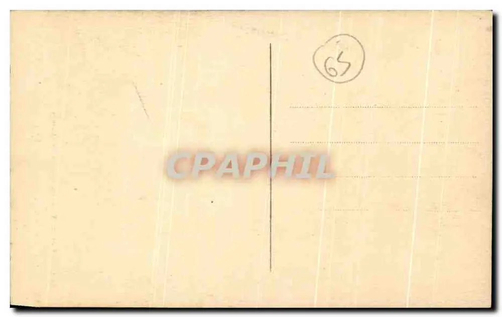 Capvern - Ausblick auf das Gemälde im Inneren der Buvette — Verlag C. Barthès, Neue Galerien von Capvern, n°28 - Rückseite