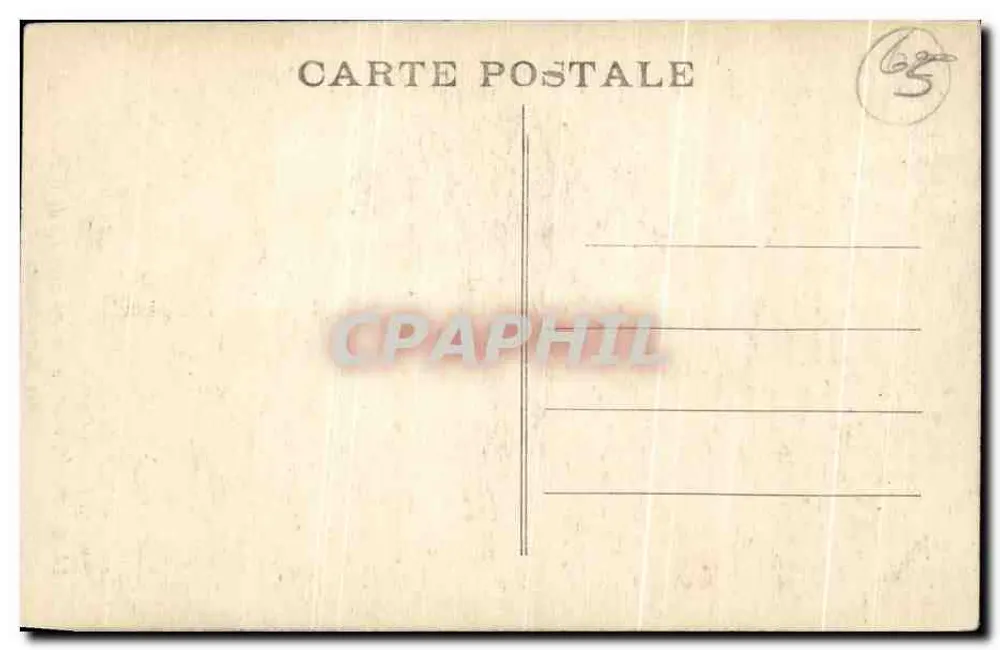 Capvern — Der Große Treppenaufgang der Promenade der Kastanien — Edit. C. Barthes Capvern n°44 - Rückseite