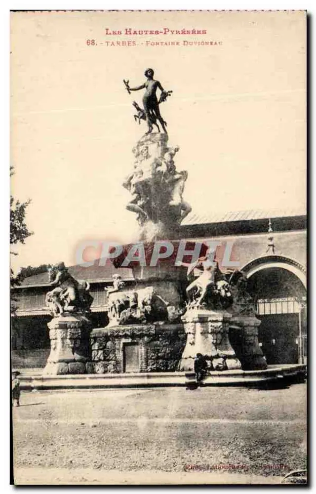 Tarbes - Fontaine Duvigneau — Les Hautes-Pyrénées, 68 - Vorderseite