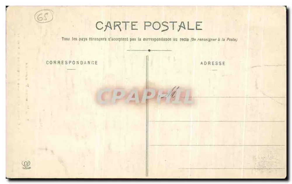 Die Rolandfälle — Cirque de Gavarnie — Phototypie Lagrange, Périgord, Nr. 293 - Rückseite