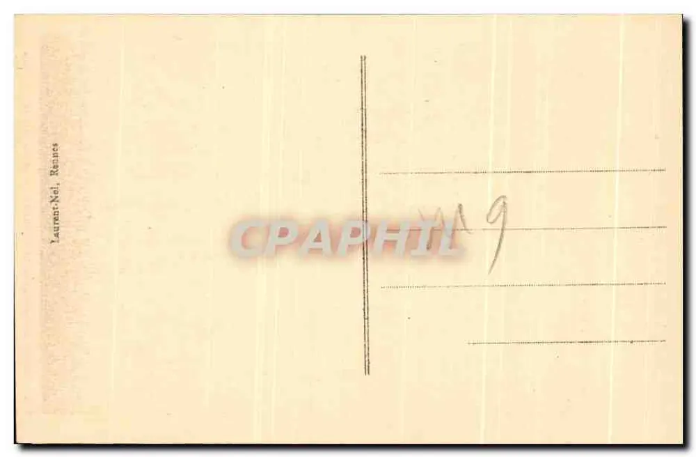 Chapelle St-Piocre, près LE FAOUET — édifice date du XVème siècle — Laurent-Noël, Rezines, n°314 - Verso