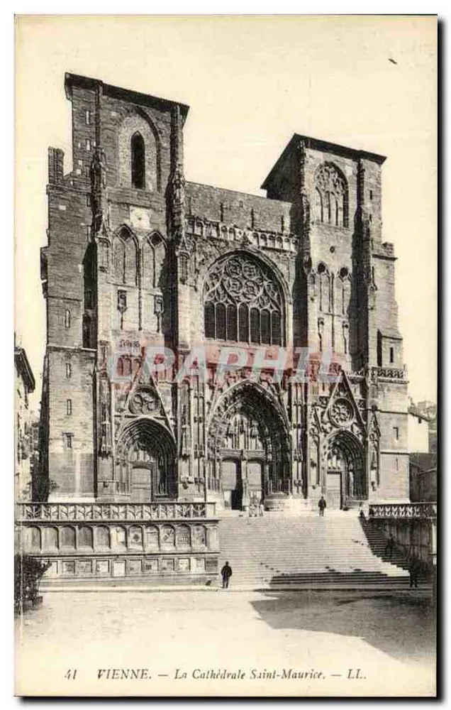 Viena — La Catedral de San Mauricio — LL. — Gráfica LL n°41 - Anverso