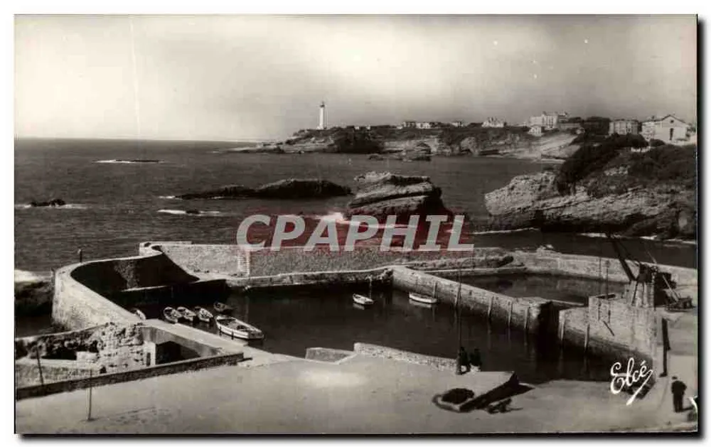Biarritz — Alter Hafen und Leuchtturm — L. Chatagnéau, Bordeaux - Vorderseite