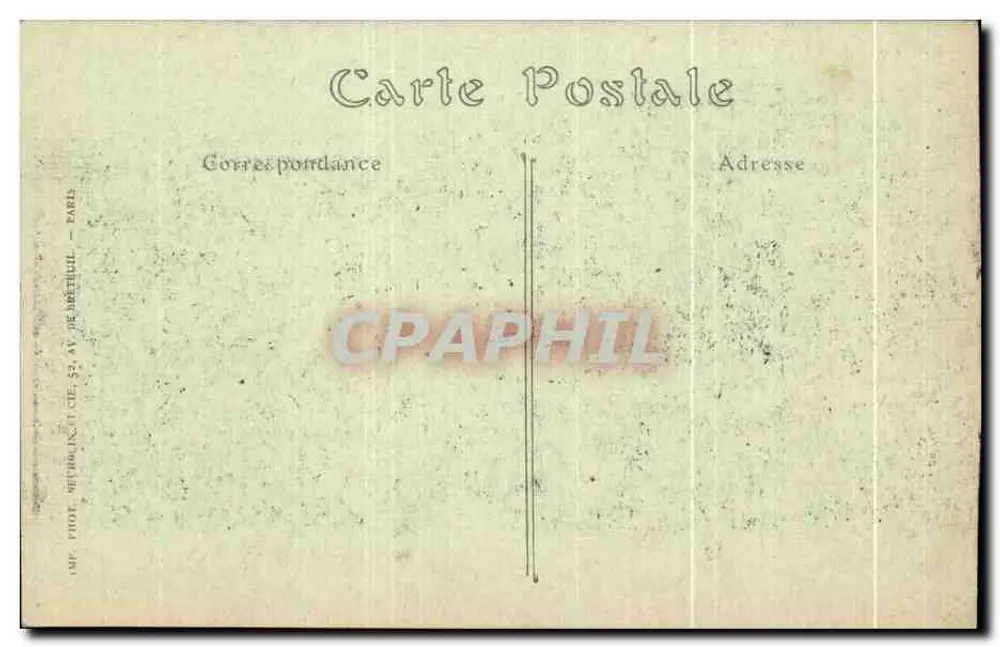 Campaña 1914-1917 — Vista del sureste de N.-Dame-de-Lorette tomada desde una trinchera alemana en Ablain-St-Nazaire — editor J. Hol - Reverso