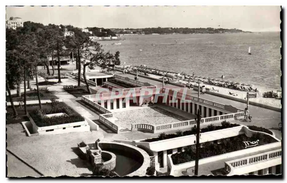 Übersicht von Juan-les-Pins — Die Côte d'Azur — Éditions Mar, Nice - Vorderseite