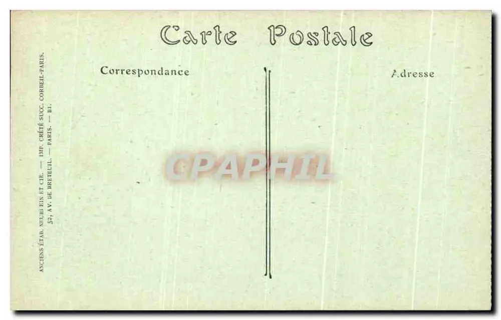 Assassinato do Duque de Guise — segundo o quadro de C. Comte — ND HOT. - Verso