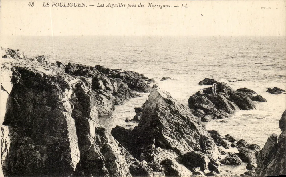 Le Pouliguen — Les Aiguilles près des Korrigans — LL. - Vorderseite