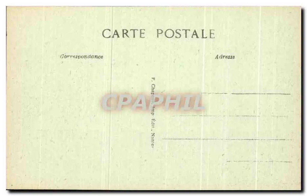 Le Pouliguen (Loire-Inf.) — Ansicht der Felsenküste von Pierre-Plate — n°117 - Rückseite