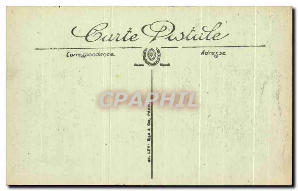 Le Pouliguen — Felsen von Pen-Château — LL - Rückseite