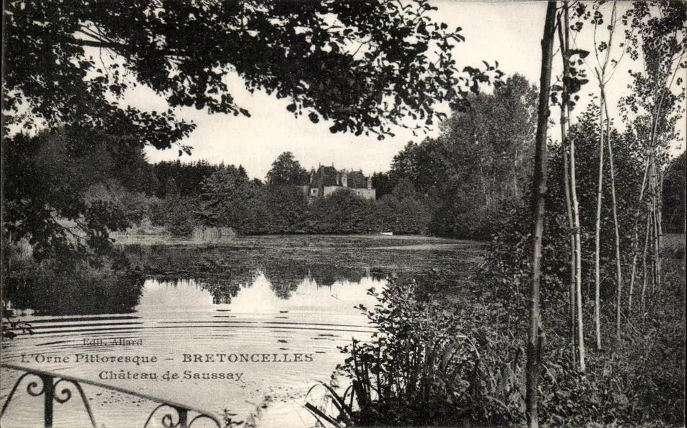 Schloss Saussay — Bretoncelles — Verlag. Allard - Vorderseite