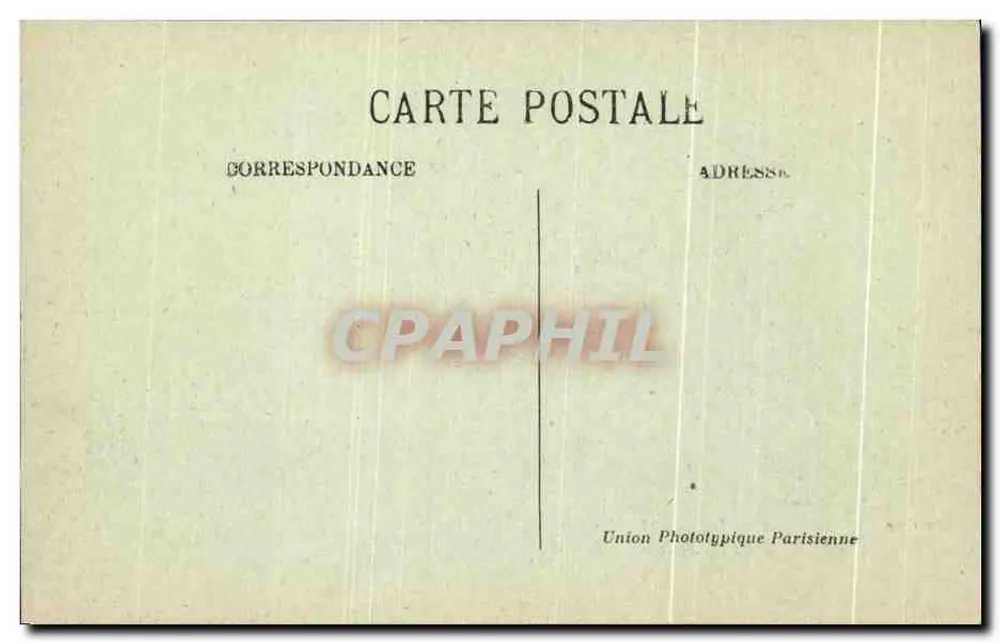 Schloss Saussay — Bretoncelles — Verlag. Allard - Rückseite