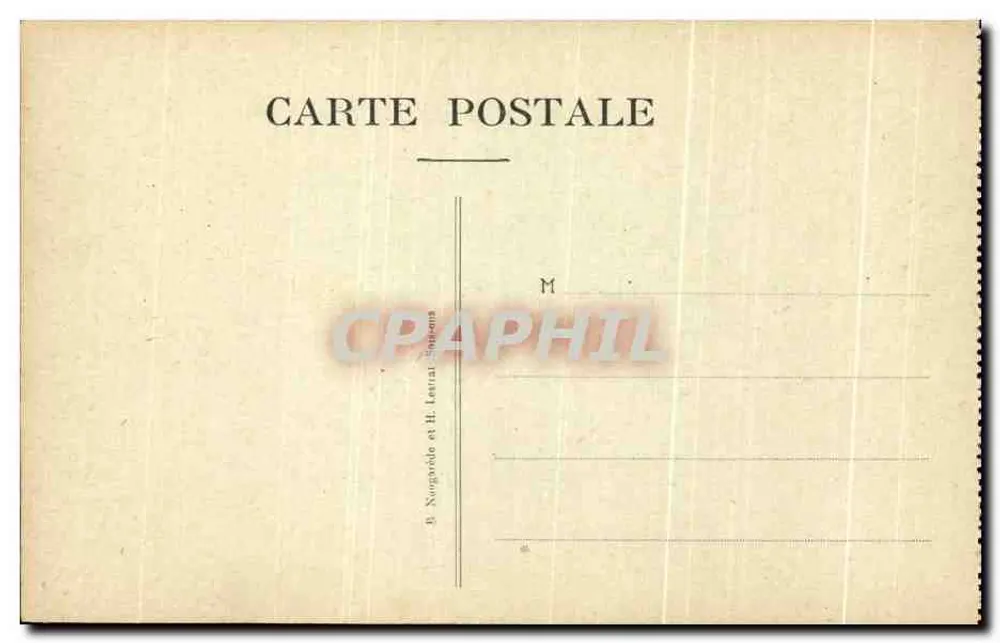 Chemin des Dames — Das Mühle von Laffaux — B. Nogoroble und H. Lernaut - Rückseite