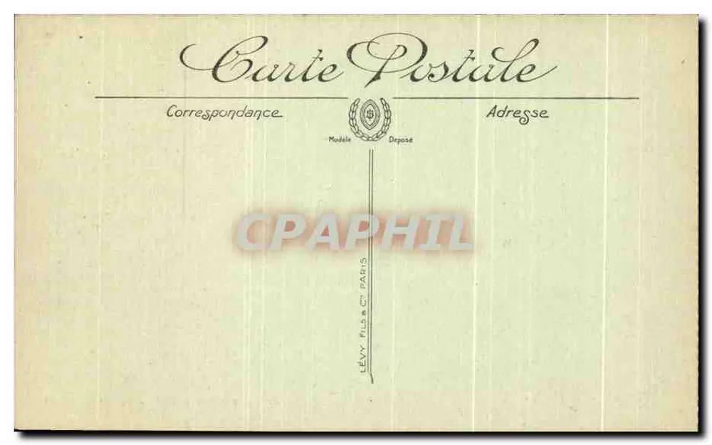 Arras — Ansicht der Petite Place — Edition Fernand Benoit, Nr. 2707 - Rückseite