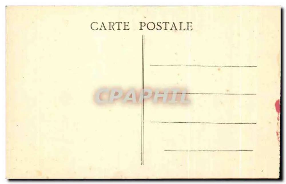 Nevers — Monument aos Mortos — Edit. Jailliat - Verso