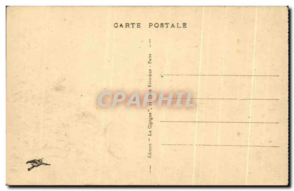 Cahors - Lado Leste — vista panorâmica — Edição « La Cigogne », Paris - Verso