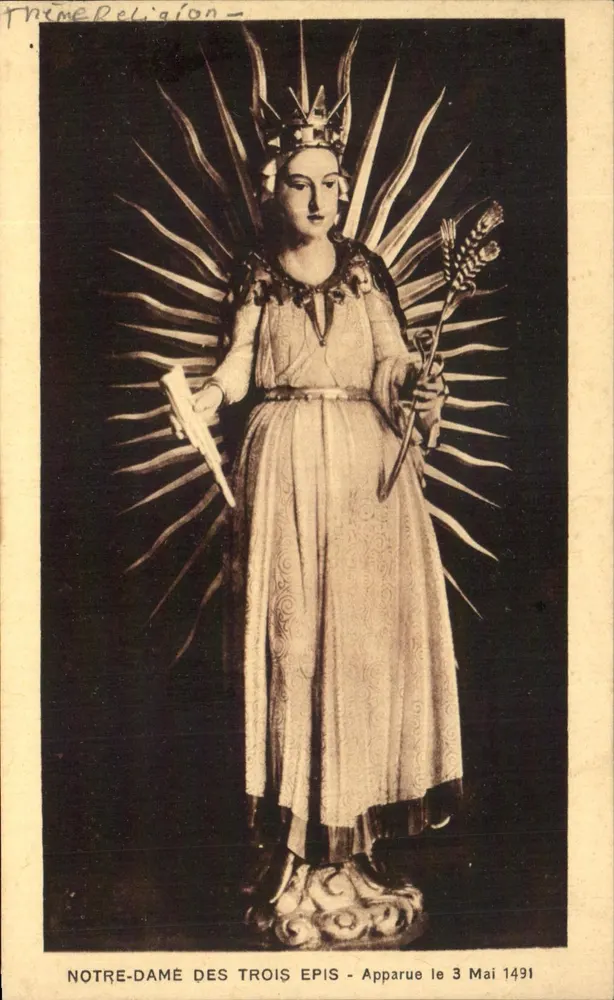 Unsere Frau der Drei Ähren - Erschienen am 3. Mai 1491 - Vorderseite
