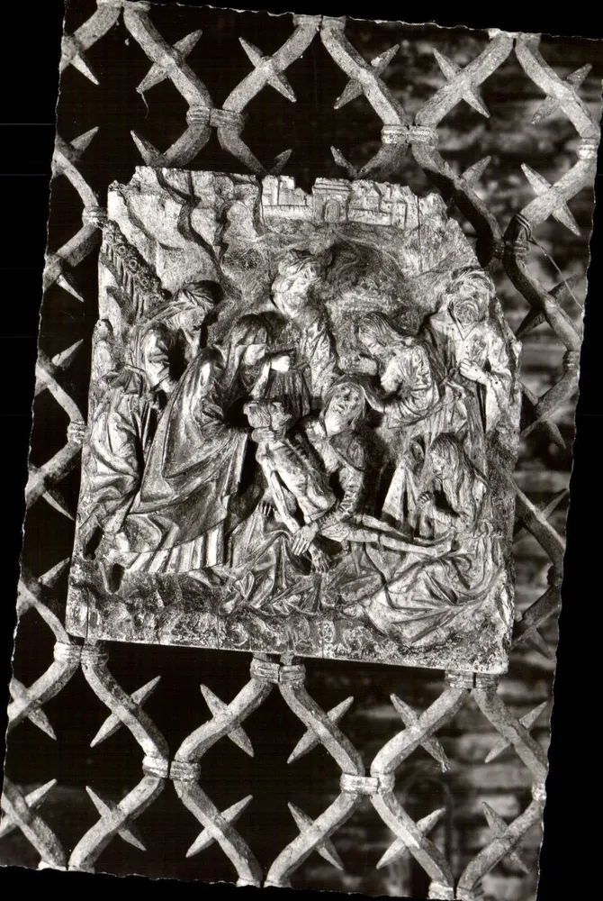 Abstieg vom Kreuz — Ende des 15. Jahrhunderts — Museum der Festungsanlage von Reignac (Dordogne) - Vorderseite