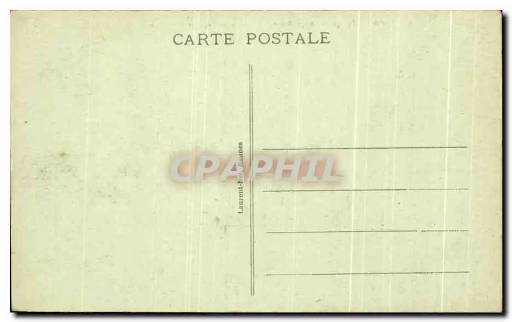 Presqu'île de Quiberon — Wellenstudie am Port-Bara — n° 4067 - Rückseite