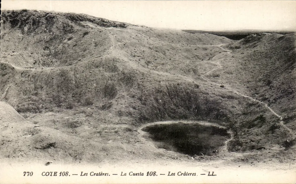Die Krater — La Cuesta 108 — Los Cráteres — LL. - Vorderseite