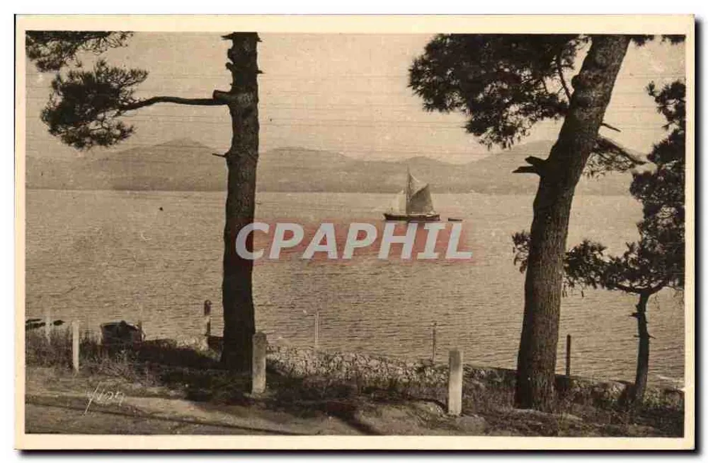 Der Esterel-Massiv — von der Route de Saint-Tropez aus gesehen — Les Éditions d'Art YVOT, Paris - Vorderseite