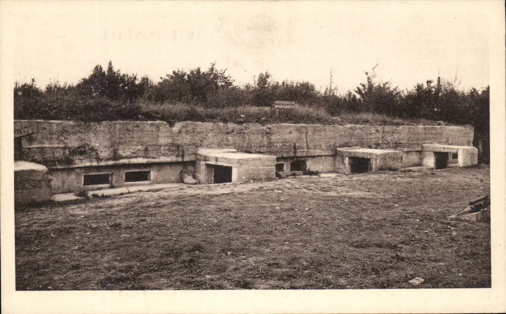 Bois des Caures — Kommandostelle des Colonel Driant — Verlag Verolin - Vorderseite