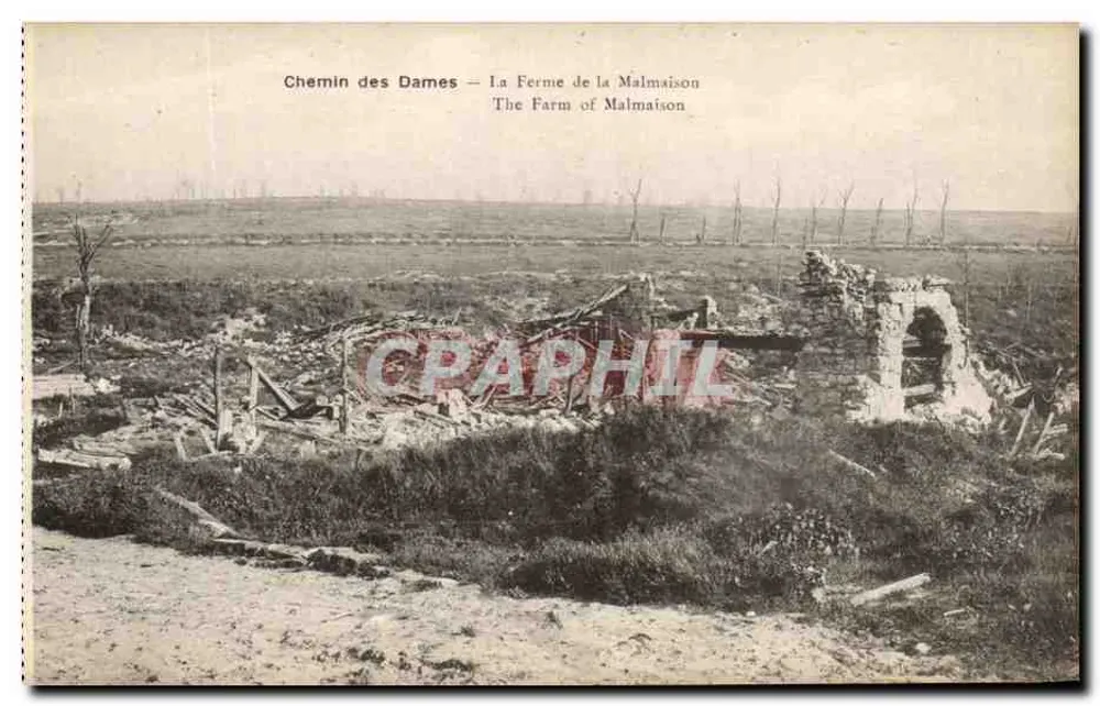 Chemin des Dames — La Ferme de la Malmaison — B. Nougard de H. Leltrat, Saison - Vorderseite