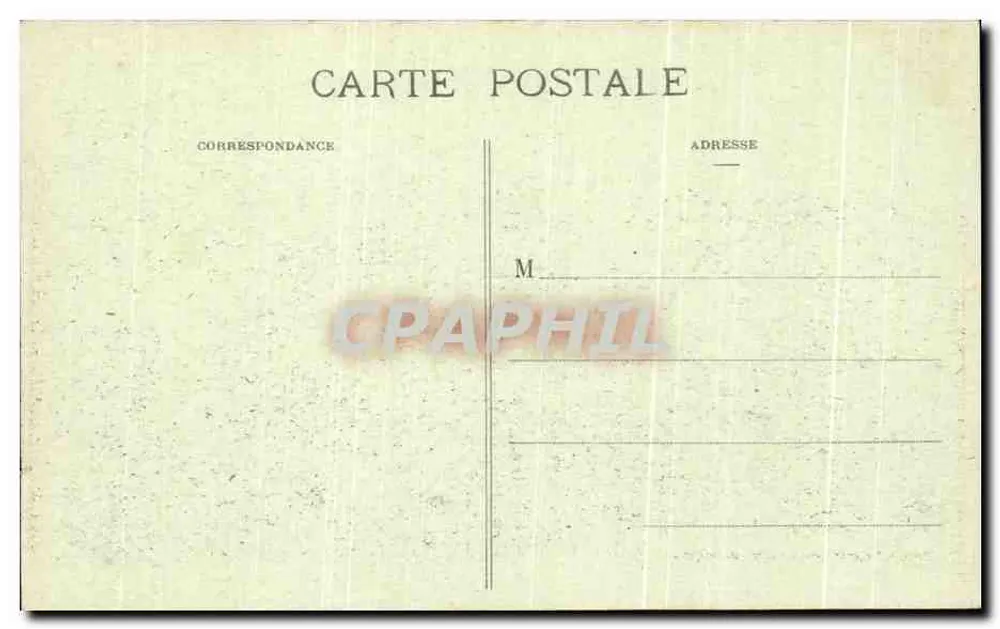 Biarritz - Welle am Felsen der Jungfrau — Marcel Delboy, phototype, Bordeaux, n° 176 - Rückseite