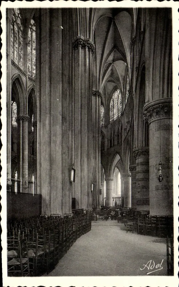 Le Mans (Sarthe) — Catedral — Perímetro do Coro — A. Dolbeau - Frente