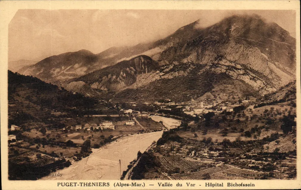 Puget-Théniers (Alpes-Mar.) — Tal des Var — Krankenhaus Bichofssein - Vorderseite