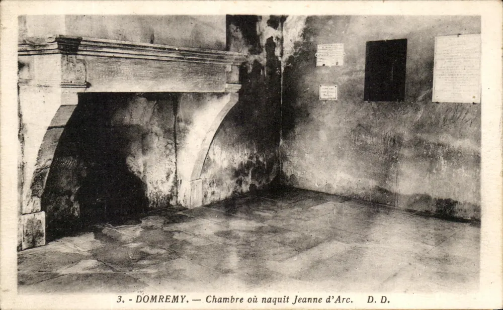 Domrémy — Zimmer, in dem Jeanne d'Arc geboren wurde — D.D. - Vorderseite
